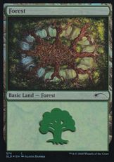 【Foil】(574)《森/Forest》[SLD] 土地