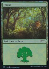 【Foil】(576)《森/Forest》[SLD] 土地