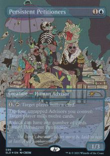 Foil】(596)□ボーダーレス□《しつこい請願者/Persistent Petitioners 