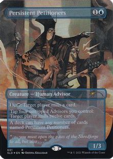 Foil】(601)□ボーダーレス□《しつこい請願者/Persistent Petitioners  