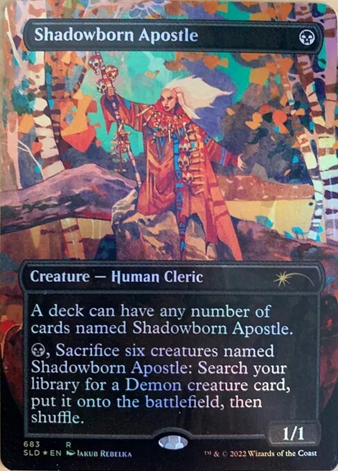 最旬ダウン 影生まれの使徒/Shadowborn Mtg Apostle foil 685 マジック