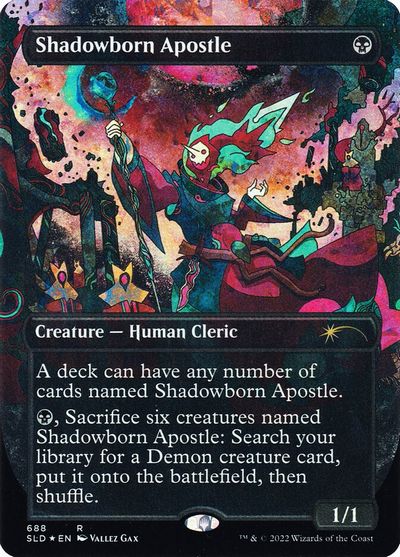 返品はご遠慮くださいMTG 影生まれの使徒/Shadowborn Apostle 685 SLD