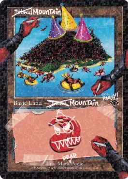 Pool Party・Foil】(7128)《山/Mountain》[SLD] 土地 | 日本最大級 MTG