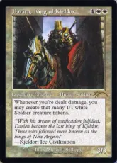 【Foil】(7135)■旧枠■《キイェルドーの王、ダリアン/Darien, King of Kjeldor》[SLD] 白