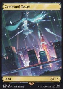 (806)■ボーダーレス■《統率の塔/Command Tower》[SLD] 土地