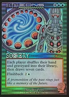 Foil】(821)《永劫のこだま/Echo of Eons》[SLD] 青 | 日本最大級 MTG 