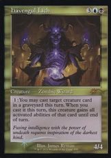 【Foil】(859)■旧枠■《ヘイヴングルの死者/Havengul Lich》[SLD] 金