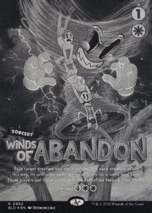 【Foil】(882)■モノクロ■《遺棄の風/Winds of Abandon》[SLD] 白