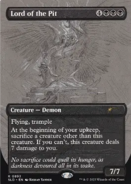 奈落の王/Lord of the Pit》[LEA] 黒R | 日本最大級 MTG通販サイト