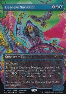 deadeye promo card mtg Magic: The Gathering Secret Lair They remain paired for as long as you control both of them.) Innistrad Remastered (INR) #492 Illustrated by Lie Setiawan Magic Early Release - Innistrad Remastered,