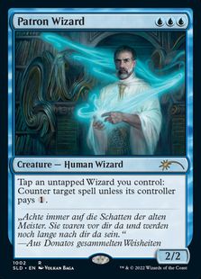 Foil】(1002)《守護ウィザード/Patron Wizard》[SLD] 青R | 日本最大級 