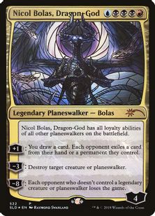Foil】(522)《龍神、ニコル・ボーラス/Nicol Bolas, Dragon-God》[SLD 