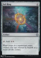(BLC-129)《太陽の指輪/Sol Ring》(SLD構築済み)[PWシンボル付き再版] 茶U