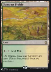 (BLC-334)《サングラスの大草原/Sungrass Prairie》(SLD構築済み)[PWシンボル付き再版] 土地R