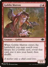 (DMR-123)《ゴブリンの女看守/Goblin Matron》(SLD構築済み)[PWシンボル付き再版] 赤C