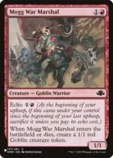 (DMR-131)《モグの戦争司令官/Mogg War Marshal》(SLD構築済み)[PWシンボル付き再版] 赤C