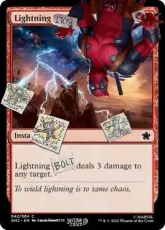 【Foil】(GN2-042)《稲妻/Lightning Bolt》[SLD] 赤R
