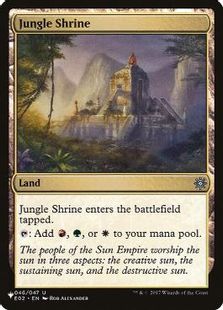 E02-46)Jungle Shrine(SLD Commander Deck)[SLD] | hareruya