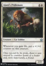 (FDN-135)《アジャニの群れ仲間/Ajani's Pridemate》(SLD構築済み)[PWシンボル付き再版] 白U