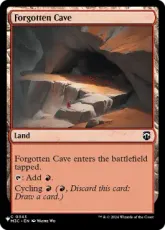 (M3C-343)《忘れられた洞窟/Forgotten Cave》(SLD構築済み)[PWシンボル付き再版] 土地C