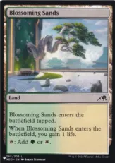 (NEO-265)《花咲く砂地/Blossoming Sands》(SLD構築済み)[PWシンボル付き再版] 土地C