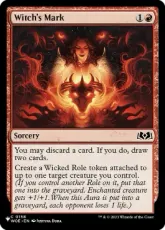 (WOE-158)《魔女の印/Witch's Mark》(SLD構築済み)[PWシンボル付き再版] 赤C