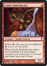 (ZEN-125)《ゴブリンの奇襲隊/Goblin Bushwhacker》(SLD構築済み)[PWシンボル付き再版] 赤C