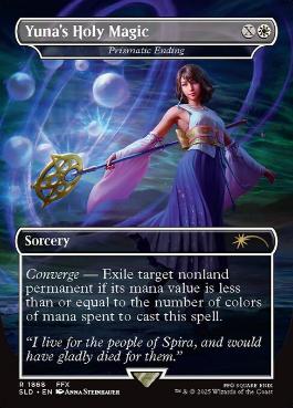 MTG ユウナの魔法「ホーリー」 - 虹色の終焉 Non-Foil 2枚セット