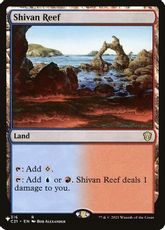 《シヴの浅瀬/Shivan Reef》(SLD構築済み)[PWシンボル付き再版] 土地R