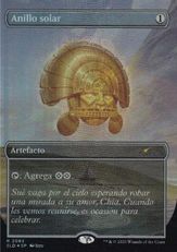 【Foil】(2063)■ボーダーレス■《太陽の指輪/Sol Ring》[SLD] 茶
