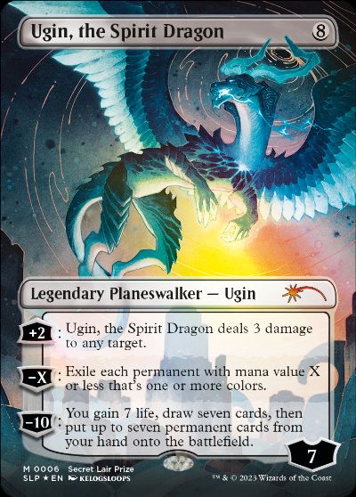 Foil】《精霊龍、ウギン/Ugin, the Spirit Dragon》(MED-WAR)[Mythic 