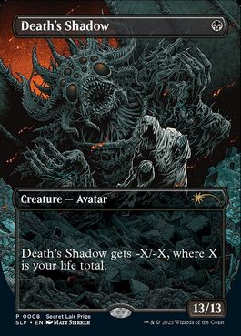 Foil】《死の影/Death's Shadow》[WWK] 黒R | 日本最大級 MTG通販