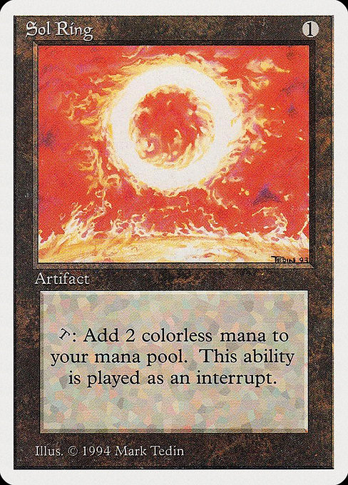 mtg 30th Anniversary 太陽の指輪 sol ring 信頼 37%割引 e