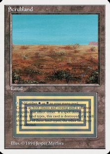 《Scrubland》[Summer Magic] 土地R