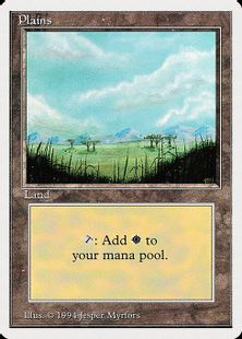 《平地/Plains》[Summer Magic]B 土地