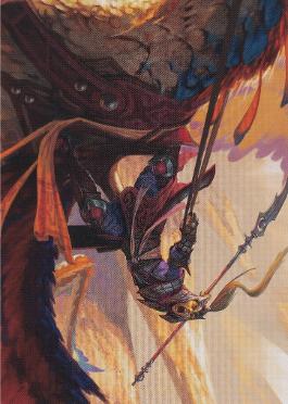 (003)【アート・カード】跨龍の槍騎兵[TDM]