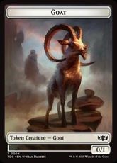 (011/004)《永久の証人+ヤギトークン/Timeless Witness+Goat Token》[TDC] 黒/白