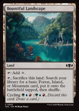 (342)《豊潤地帯/Bountiful Landscape》[TDC] 土地C
