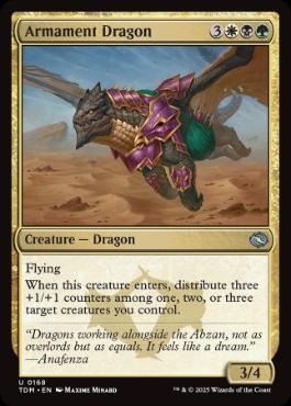 (168)《武装ドラゴン/Armament Dragon》[TDM] 金U