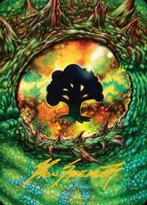 【箔押し】(032)【アート・カード】森[TDM]