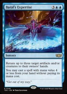 (146)《バラルの巧技/Baral's Expertise》[TDC] 青R