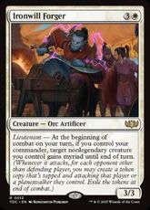 (013)《鉄心の鍛冶工/Ironwill Forger》[TDC] 白R