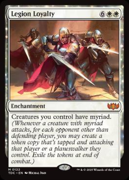 (122)《軍団の忠誠心/Legion Loyalty》[TDC] 白R