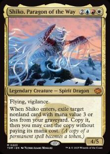(223)《道の体現者、シィコ/Shiko, Paragon of the Way》[TDM] 金R