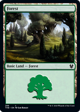 【Foil】(286)《森/Forest》[THB] 土地