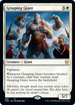 (288)《わしづかみの巨人/Grasping Giant》[THB] 白R