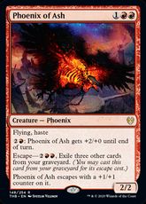 【Foil】■プレリリース■《灰のフェニックス/Phoenix of Ash》[THB-PRE] 赤R