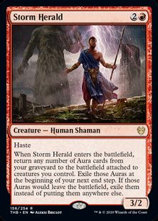 (156)《嵐の伝令/Storm Herald》[THB] 赤R