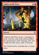 【Foil】(162)《死の国の火/Underworld Fires》[THB] 赤U