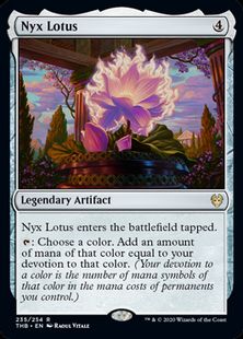 【Foil】(235)《ニクスの睡蓮/Nyx Lotus》[THB] 茶R